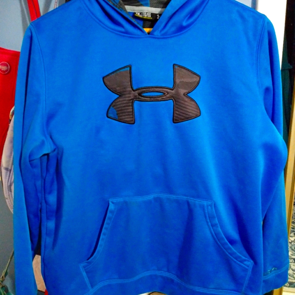 Youth Under Armour Hooded Sweatshirt Pullover